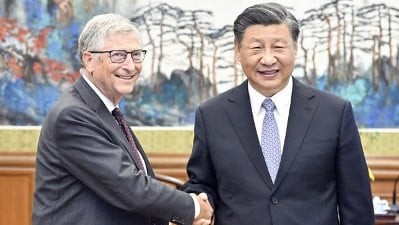 Çin lideri Bill Qeytslə görüşdü